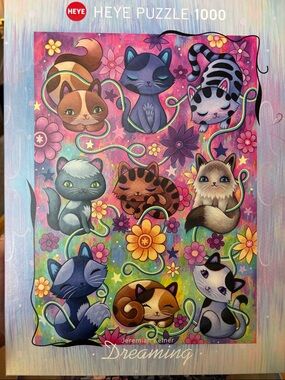 HEYE 1000 piece puzzle, Dreaming Kitty Cats